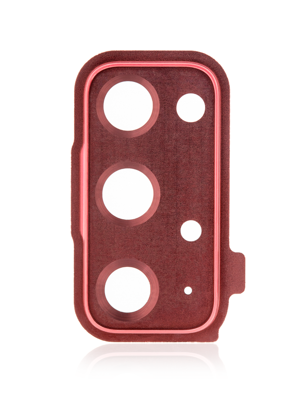 Lente de camara trasera con Braket para Samsung Galaxy S20 FE - Color Rojo