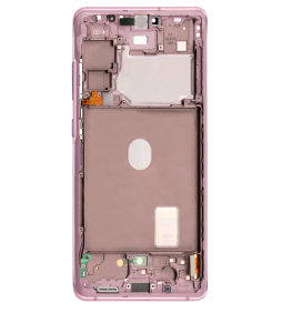 Pantalla completa con marco para Samsung Galaxy S20 FE - Marco color Violeta - Generica