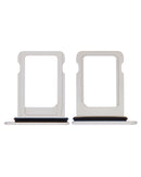 Bandeja para tarjeta SIM individual para iPhone 12 Mini / 13 Mini (Blanco)