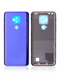 Tapa color azul para Motorola G9 Play (XT2083 / 2020)