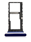 Bandeja Sim para Motorola G9 Play (XT2083 / 2020) - Color Azul