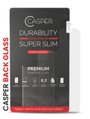 Tapa trasera de cristal templado Casper para iPhone 12