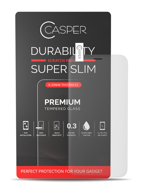 Cristal templado Casper para iPhone 12 Mini (Mate)