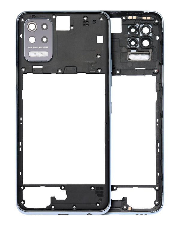 Placa Trasera HOUSING para LG K52 (2020) (COLOR PLATEADO)