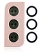 Lente de camara trasera con bracket Rosado - Phantom Pink - Para Samsung Galaxy S21