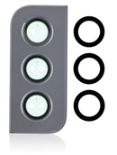 Lente de camara trasera con bracket para Samsung Galaxy S21 -  Gris - Phantom Gray