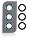 Lente de camara trasera con bracket para Samsung Galaxy S21 -  Gris - Phantom Gray