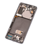 Pantalla completa para Samsung Galaxy S21 con Marco - Color Negro