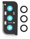 Lente de Camara trasera para Samsung Galaxy S21 Plus - Color Negro