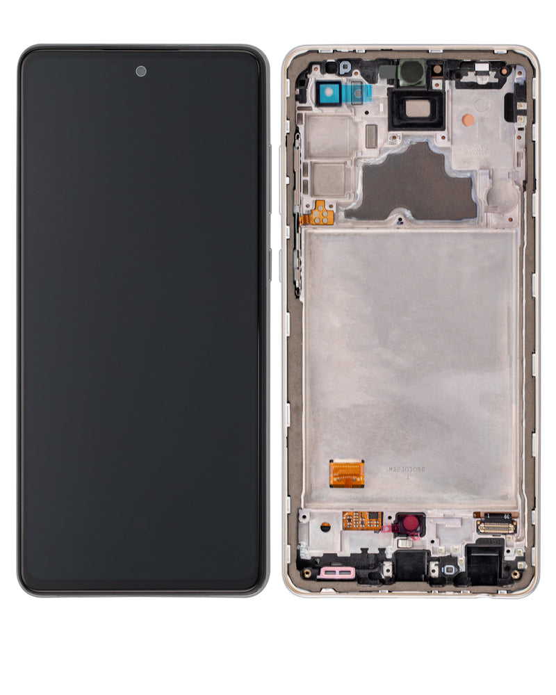 Pantalla para Samsung Galaxy A72 Con Marco Color Blanco (A725/2021)