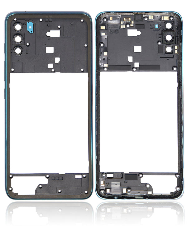 Mid Frame para Motorola G50 (XT2137 / 2021) - Aqua Green
