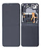 Pantalla completa con marco para Samsung Galaxy Z Flip 3 5g - Color Negro - Version internacional - Version vendida en Guatemala