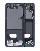 Carcaza intermedia para Samsung Galaxy S21 - Marco de pantalla - Color Negro