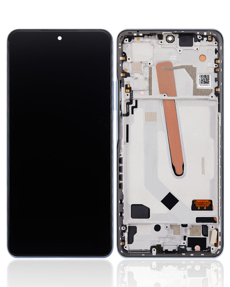Pantalla con marco azul para Xiaomi Poco F4 / Redmi K40