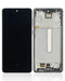 Pantalla Samsung Galaxy A73 (A735) con marco color Negro