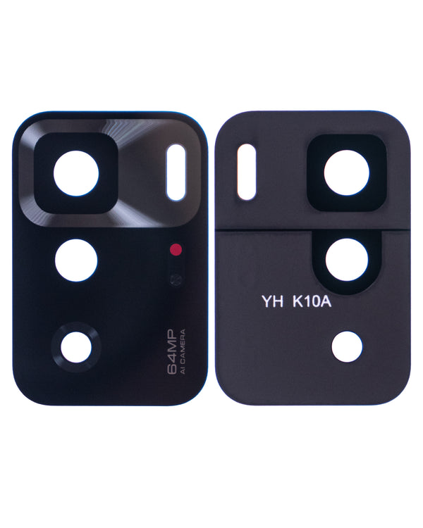 Lente de camara trasera para Xiaomi Redmi Note 10 Pro 5G - Color Negro