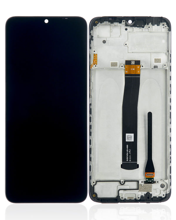Pantalla para Xiaomi Redmi 10C Color Negro con Marco
