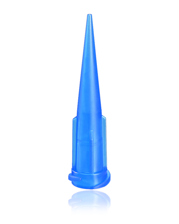 Aguja dispensadora con rosca Luer (calibre 22, set de 100 piezas)