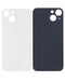 Tapa iPhone 13 color blanco - sin logo o marcas - con agujero de camara grande