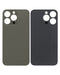 Tapa para iPhone 13 Pro color negro - con agujero grande de camara - sin logo/marca