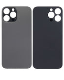 Tapa para iPhone 13 Pro Max color negro - sin logo o marcas - Agujeros de camara grandes