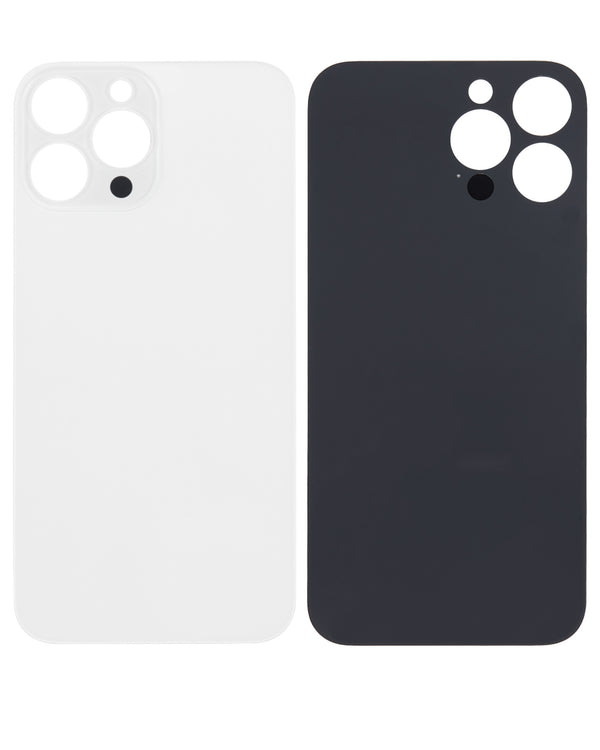 Tapa para iPhone 13 Pro Max - Color Blanco - Con agujero de camara Grande - sin logo / marco