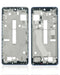 Carcaza intermedia (midframe) para Motorola Edge 20 Pro (XT2153-1 / 2021) - Celeste