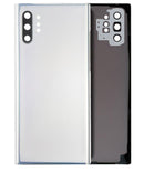 Tapa trasera con lente de camara para Samsung Galaxy Note 10 Plus / 5G (Aura Glow / Plata)