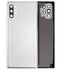 Tapa trasera con lente de camara para Samsung Galaxy Note 10 Plus / 5G (Aura Glow / Plata)