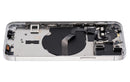 Tapa trasera para iPhone 12 Pro con componentes pequenos pre-instalados (Version internacional) (Plata)