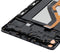 Pantalla LCD con marco para Samsung Galaxy Tab A 8.0" (2019) (T290) WiFi Negra