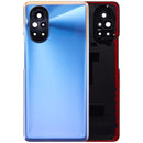 Tapa trasera con lente de camara para Huawei Nova 8 (Azul)