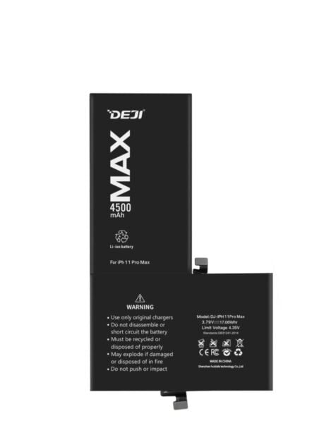 Bateria DEJI de Larga Duracion iPhone 11 Pro Max  (4500mAh)