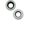 Lente de camara trasera con soporte y bisel para iPhone 15 / 15 Plus (Set de 2 piezas) (Verde)