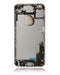 Tapa trasera para iPhone 6S (Generico) (Plata)