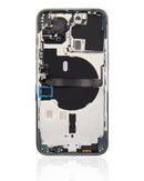Tapa trasera para iPhone 13 Pro con componentes pequeños pre-instalados (Sin logo) (Versión US) (Verde alpino)