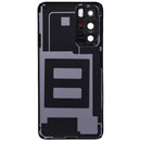 Tapa trasera con lente de camara para Huawei P40 (Plata Escarchada)