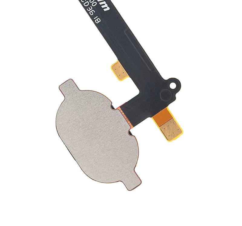 Boton de inicio con cable flex para Motorola Moto Z2 Play (XT1710 / 2017) (Negro)