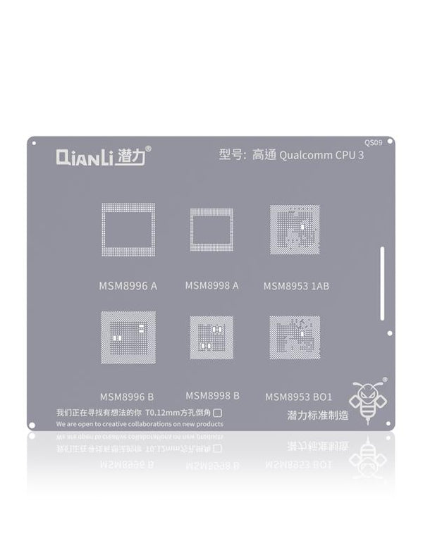 Stencil Bumblebee (QS09) para CPU Qualcomm 3 (Qianli)