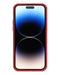 Funda Rugosa Mattur Asteroid para iPhone 14 Pro Max Roja 1 Paquete