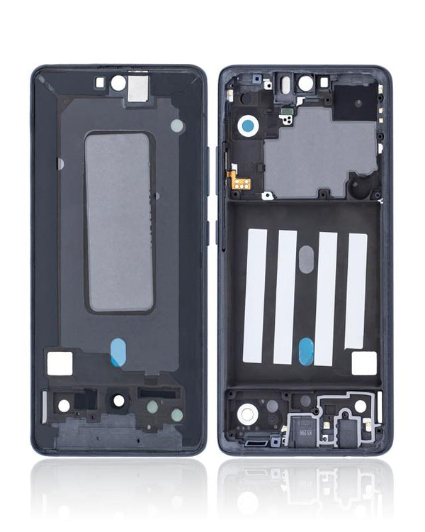 Carcasa intermedia para Samsung Galaxy A51 5G (A516 / 2020) (Negro Prism Cube)