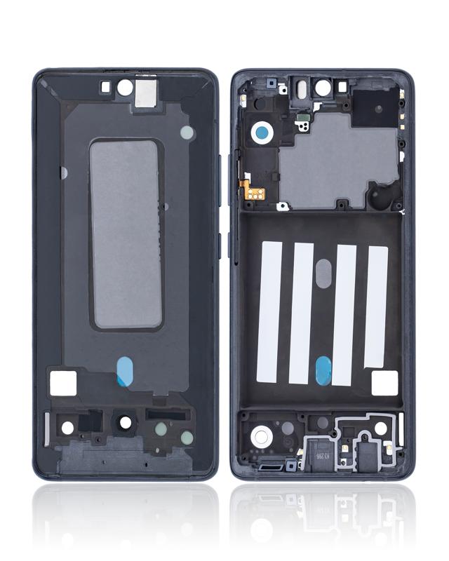 Carcasa intermedia para Samsung Galaxy A51 5G (A516 / 2020) (Negro Prism Cube)