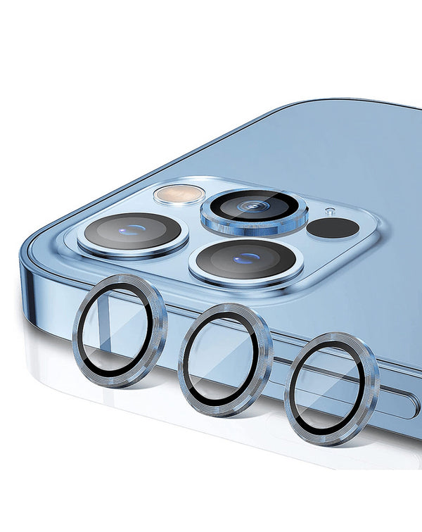 Vidro para camara de iPhone 15 Pro / 15 Pro Max - Color Azul