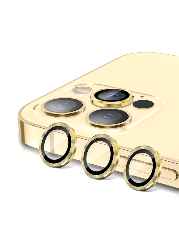 Vidro para camara de iPhone 15 Pro / 15 Pro Max - Color Dorado