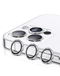 Vidro para camara de iPhone 15 Pro / 15 Pro Max - Color Blanco