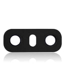 Lente de camara trasera (solo vidrio) con adhesivo para LG G6 (Astro Black)