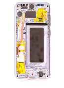 Pantalla OLED con marco para Samsung Galaxy S8 (Usado original Grado A) (Gris / Violeta)