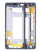 Carcasa Intermedia para Samsung Galaxy S10 Plus con Piezas Pequenas (Negro Prisma)