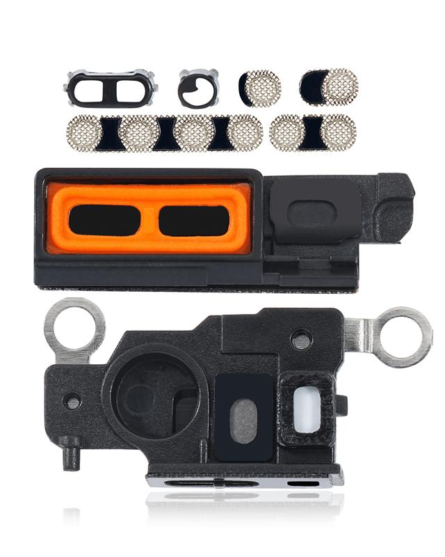 Malla para altavoz/microfono para iPhone 14 Pro (Dorado) (Paquete de 10)