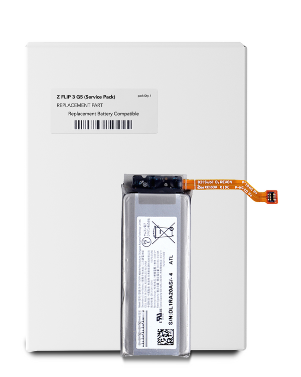Bateria secundaria original para Samsung Galaxy Z Flip 3 5G EB-BF712 - Service Pack
